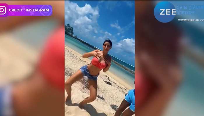 Beach ਤੇ Bikini ਸੈੱਟ ਪਾ ਡਾਂਸ ਕਰਦੇ Nora Fatehi ਨੇ ਵਧਾਇਆ ਇੰਟਰਨੇਟ ਦਾ ਤਾਪਮਾਨ...