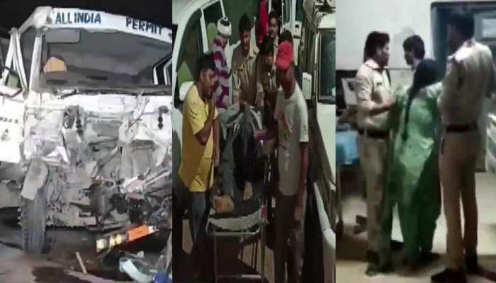mp rewa accident many dies more than 40 injured in bus trolley Collision near Suhagi Pahari | Rewa Accident: मध्य प्रदेश के रीवा में भयानक सड़क हादसा, बस-ट्रॉली की टक्कर में 15