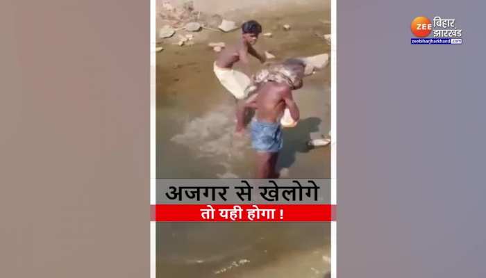 Viral Video : सांप के साथ शख्स ने की ऐसी हरकत, Video देख खड़े हो जाएंगे रोंगटे