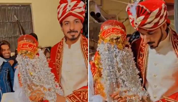 Wedding Video: groom had fun to the in laws with bride dont take tension | Wedding Video: दुल्हन को ले जाते वक्त दूल्हे को सूझी मस्ती, ससुराल वालों से कहा- टेंशन मत Wedding Video: groom had fun to the in laws with bride dont take tension | Wedding Video: दुल्हन को ले जाते वक्त दूल्हे को सूझी मस्ती, ससुराल वालों से कहा- टेंशन मत