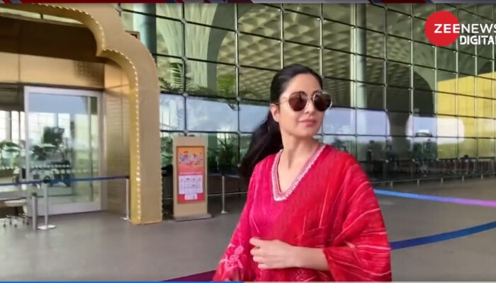 Katrina Kaif के ट्रेडिशनल लुक ने मचाया तहलका, 'विक्की की संस्कारी बहु' कहने लगे फैंस