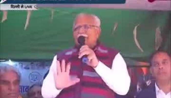 MCD के रण में उतरे CM मनोहर लाल, CM केजरीवाल के बारे में कह दी ये बड़ी बात