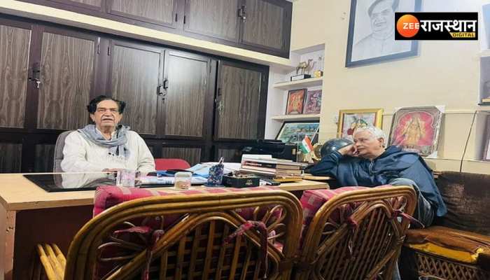 Jaipur News: नमो नारायण मीणा से मिलने घर पहुंचे किरोड़ी मीणा