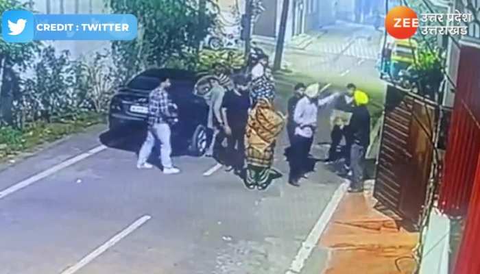 मामूली बात पर गोलीबारी में एक शख्स की मौत, Watch CCTV VIDEO