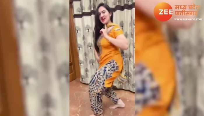 शाम के समय भाभी ने किया बेडरूम में डांस, पीले सूट में देख पब्लिक हुई मेल्ट