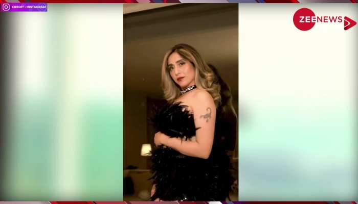 Neha Bhasin: कैमरे में कैद हुआ नेहा भसीन का बोल्ड लुक, बेहद डीपनेक और ट्रांसपेरेंट ड्रेस में सोफे पर हुईं बेबाक