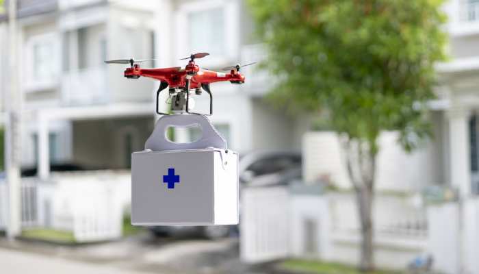 Now medicine will reach your home by drone Tata 1mg started drone delivery sazs | Dehradun: अब ड्रोन से आपके घर पहुंचेगी दवाई, टाटा 1mg ने शुरु की ड्रोन डिलीवरी | Hindi