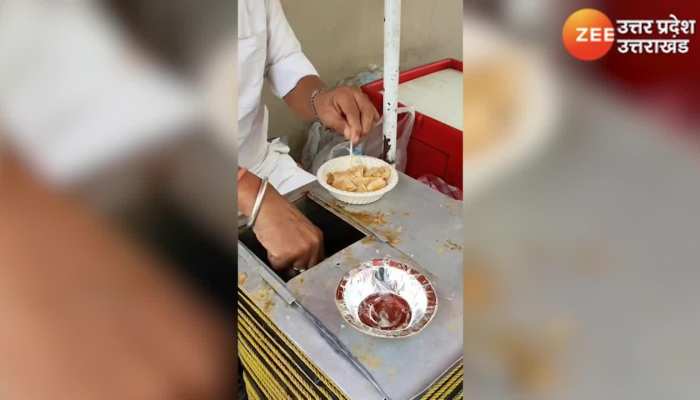 बिना तेल के ये छोले कुलचे कभी खाए हैं क्या, देखें VIDEO