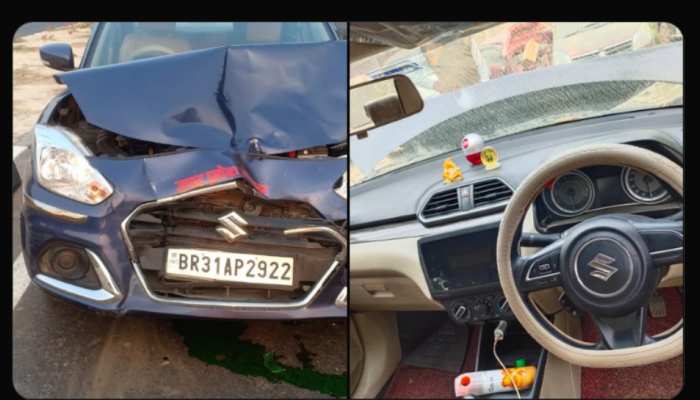 Maruti Dzire का 70km स्पीड पर एक्सीडेंट, नहीं खुले Airbags, मालिक बोला टिन का डिब्बा
