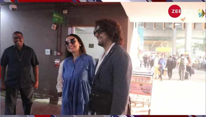 कैमरे के सामने वाइफ को ही छुपाने लगे Sonu Nigam, लोग बोलने लगे 'अरे अरे..'