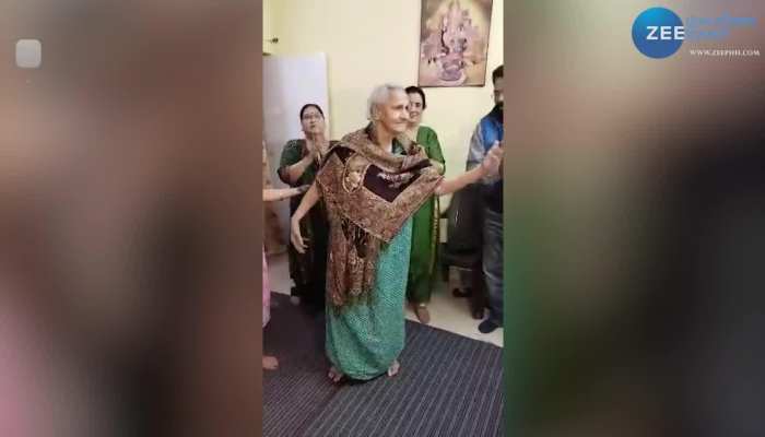 सोशल मीडिया पर वायरल हो रहा दादी के डांस का वीडियो, उम्र देख हर कोई दंग