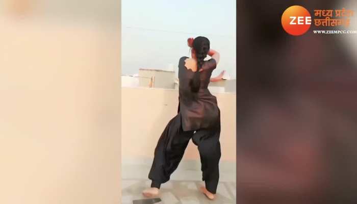 फिटिंग पटियाला सूट में लड़की का डांस लोगों ने देखा कई बार, आप भी देखें