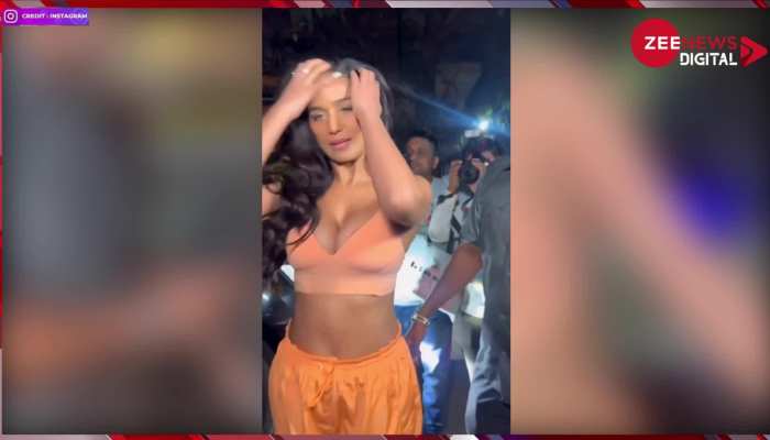 Poonam Pandey: सेक्सी ब्रालेट पहन पूनम पाण्डेय ने गिराई बिजलियां, लोगों ने लिया घेर; हो गई मुश्किल!
