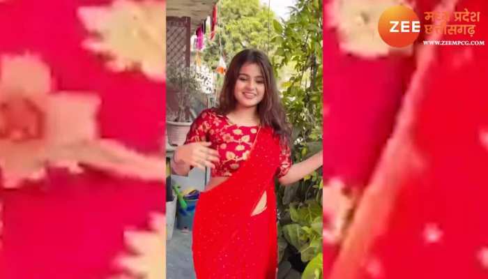 लाल रंग के साड़ी में देखिए भोजपुरी लड़की का डांस, आखें देख बिहारी लड़के हुए फ़िदा