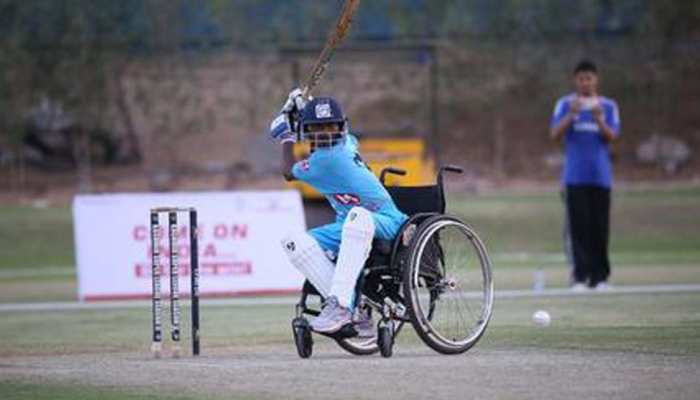 Wheelchair Cricket in Udaipur Rajasthan claims to be in guinness world record claims Narayan Seva Sansthan | Wheelchair Cricket: उदयपुर का व्हीलचेयर क्रिकेट टूर्नामेंट 'गिनीज बुक ऑफ वर्ल्ड ... Wheelchair Cricket in Udaipur Rajasthan claims to be in guinness world record claims Narayan Seva Sansthan | Wheelchair Cricket: उदयपुर का व्हीलचेयर क्रिकेट टूर्नामेंट 'गिनीज बुक ऑफ वर्ल्ड ...
