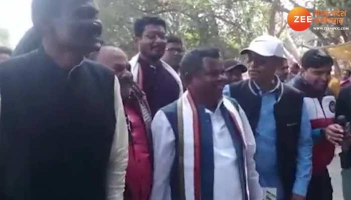 Bhanupratappur assembly bypoll: भानुप्रतापपुर में जीत की ओर कांग्रेस अग्रसर,मंत्री लखमा ने लगाए ठुमके