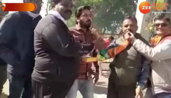 गुजरात में बढ़त पर एमपी में जश्न! बीजेपी ने की आतिशबाजी, मिठाइयां भी बांटी