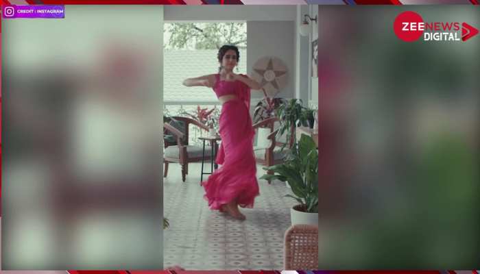 Sanya Malhotra: दंगल गर्ल सान्या मल्होत्रा ने साड़ी पहन किया जबरदस्त डांस, क्यूटनेस पर फैन्स हुए फिदा