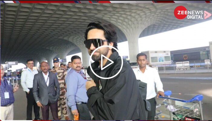 बॉक्स ऑफिस पर फ्लॉप हुई ‘एन एक्शन हीरो’ अभिनेता Ayushmann Khurrana इस अंदाज में मुंबई एयरपोर्ट पर आए नजर