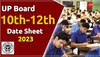 UP Board 10th-12th Date Sheet 2023: जानें कब जारी होगी डेटशीट, कैसे कर सकेंगे चेक