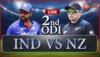 Ind vs Nz 2nd ODI Live updates:भारत ने न्यूजीलैंड को हराकर जीता रायपुर वनडे, सीरीज में 2-0 की अजेय बढ़त बनाई