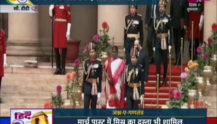 Republic Day 2023: राष्ट्रपति द्रौपदी मुर्मू ने ली गणतंत्र दिवस परेड की सलामी