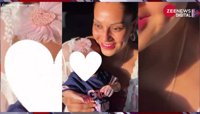 Bipasha Basu ने फिर दिखाई अपनी बेटी की झलक, 'धन्यवाद' कहते हुए मां ने बेटी को गोद में उठाया