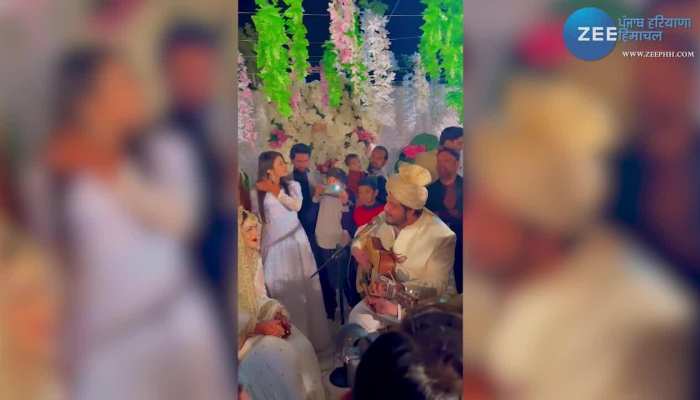 ਪਾਕਿਸਤਾਨੀ ਲਾੜੇ ਨੇ ਆਪਣੇ ਵਿਆਹ 'ਚ ਆਪਣੀ ਲਾੜੀ ਲਈ ਗਾਇਆ ਬਾਲੀਵੁੱਡ ਗੀਤ, ਵੀਡੀਓ ਹੋਇਆ ਵਾਇਰਲ