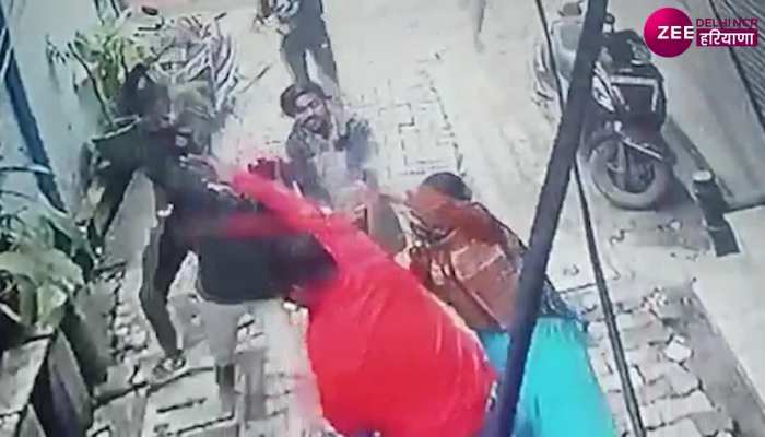 कबूतर के लिए बरस गए पत्थर, चल गईं लाठियां, cctv में कैद वारदात