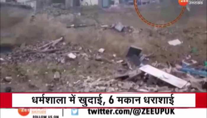आगरा में धर्मशाला की खुदाई से 6 मकान गिरे, एक बच्ची की मौत, 2 लोग घायल