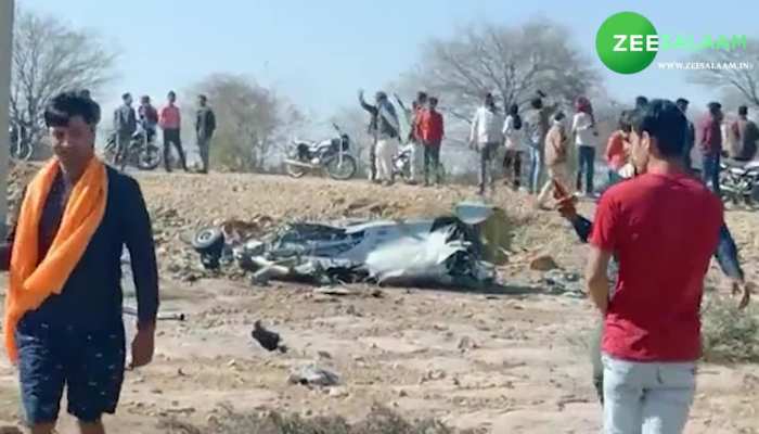 Plane Crash: राजस्थान के बाद मध्यप्रदेश के मुरैना में प्लेन हादसा, वायुसेना के दो विमान दुर्घटनाग्रस्त