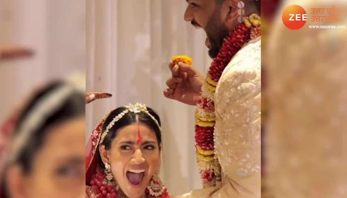 सिंदूर से मांग भरते वक्त दूल्हे ने मिस किया टारगेट, दुल्हन का रिएक्शन हो गया वायरल VIDEO