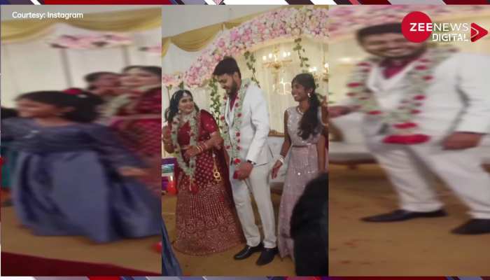 दुल्हन ने स्टेज पर लगाए ऐसे ठुमके, हंस-हंसकर दूल्हे का हुआ बुरा हाल, लोगों ने कहा- 'बस कर लो बहन'