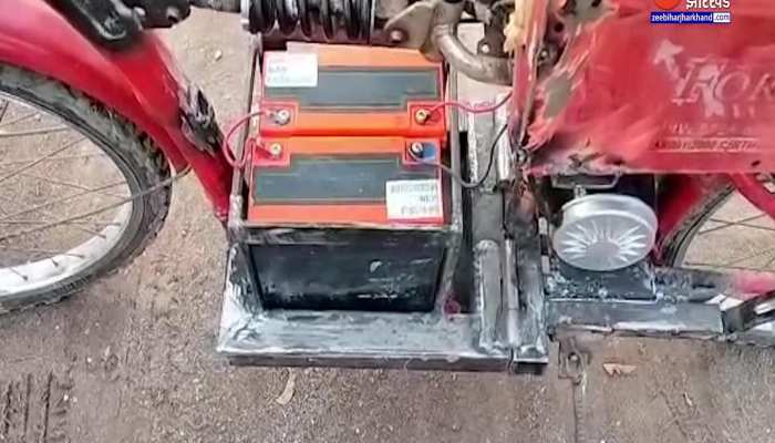 बिहार के युवक ने 5 हजार रुपए में साइकिल को बना दिया मोटरसाइकिल, वीडियो देख रह जाएंगे दंग