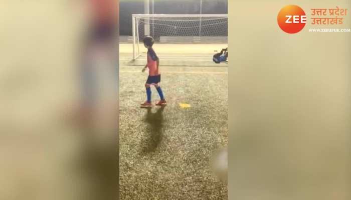 Football goal: फुटबॉल का ये गोल देख उड़ जाएंगे आपके होश, viral video
