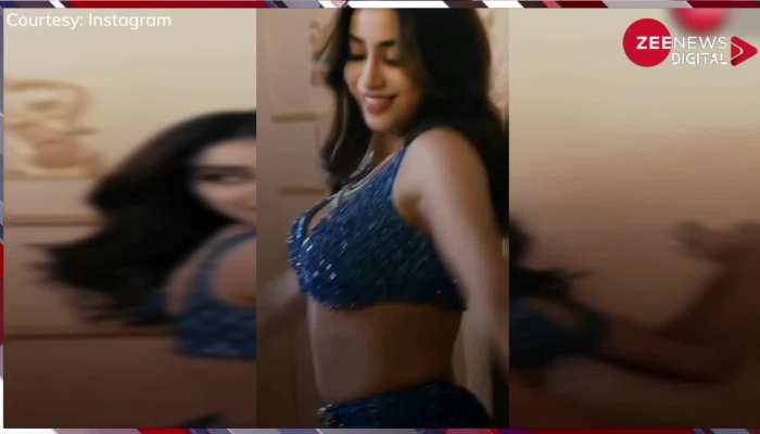 Janhvi Kapoor ने एक से एक लंहगे पहन दिखाया बदन, कैमरे के सामने कभी भागते हुए तो कभी इतराते हुए दिए पोज
