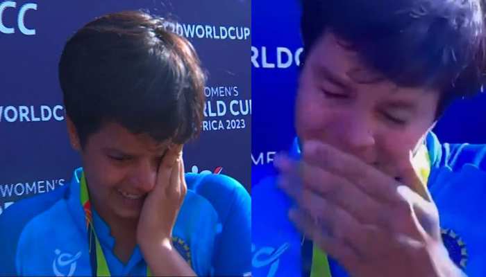 U-19 वर्ल्ड कप जीतने के बाद भावुक हुईं कप्तान शेफाली वर्मा, आंखों से नहीं रुके आंसू