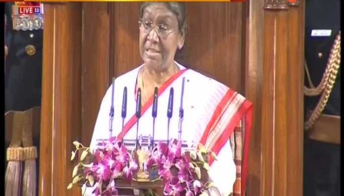 Union Budget 2023 : राष्ट्रपति के अभिभाषण के साथ बजट सत्र शुरू, राष्ट्रपति ने कहा- LAC से Loc तक आतंक रोका