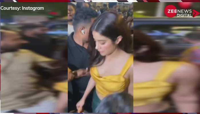 Janhvi Kapoor के येलो टॉप और मिनी स्कर्ट पर आया फैंस का दिल, सेक्सी लुक्स ने छुटाए फैंस के पसीने