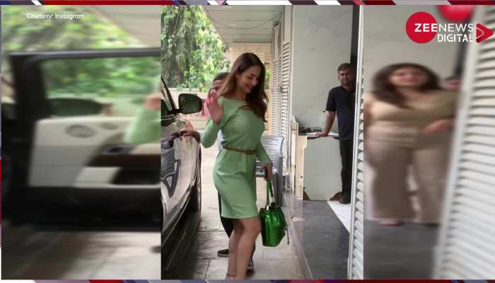 Malaika Arora ने ग्रीन ड्रेस पहन दिखाए लटके-झटके, खूबसूरती देख फैंस ने लगा दी तारीफों की झड़ी...