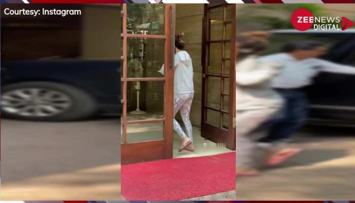 हाई बन और टाइट ब्रा पहन Malaika Arora ने मारी ऐसी एंट्री, थमी रह गई फैंस की सांसे