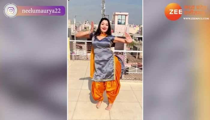 कड़कती धूप में लड़की ने किया सलमान खान के इस गाने पर डांस, पटियाला सूट में हिलाई जोरदार कमर