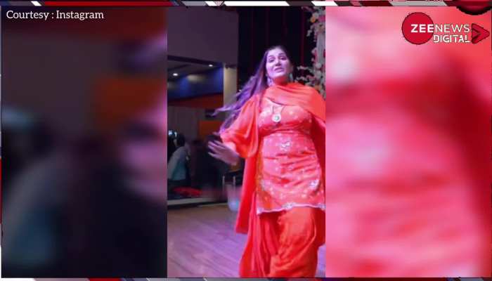 मुंह पर घूंघट डाल Sapna Choudhary ने किया जोरदार डांस, ठुमके देख हिल गया पूरा हिन्दुस्तान