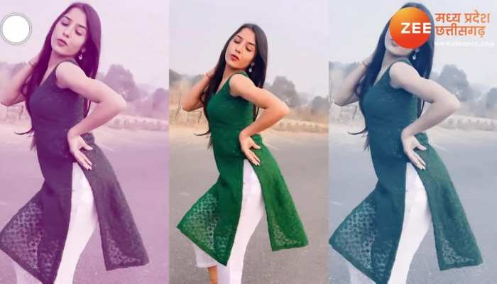 नंगे पैर बीच सड़क पर लड़की ने किया सपना चौधरी के गाने पर डांस, फेस एक्सप्रेशन देख पब्लिक हुई मेल्ट