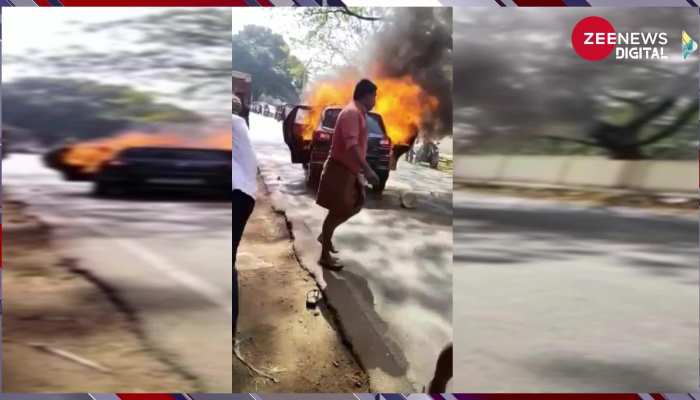 केरल में चलती कार में लगी आग, गर्भवती महिला और पति की जलने की वजह से हुई मौत