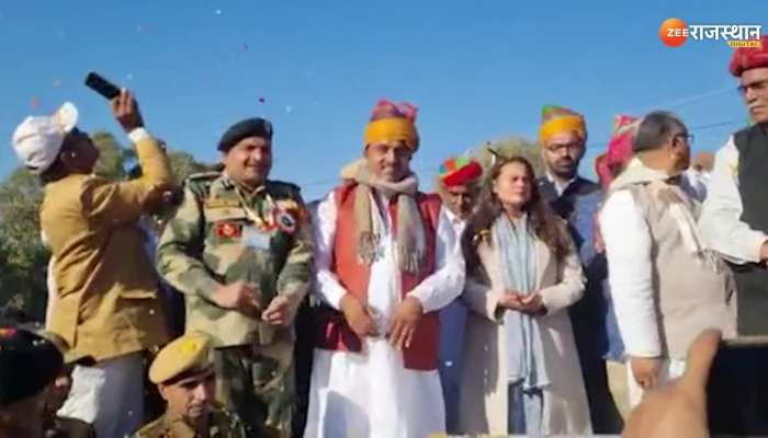 Maru Mahotsav 2023 : देखिए विश्व विख्यात मरू महोत्सव 2023 के रंग, टीना डाबी ने आसमान में छोड़ा गुब्बारा