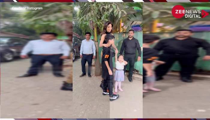 बेटे-बेटी के साथ Karan Johar के घर पहुंचीं Shilpa Shetty, कैमरे के सामने समीशा ने दिया बेहद क्यूट रिएक्शन, देख आ जाएगा दिल