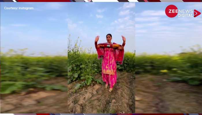 सूट में Sapna Choudhary ने सरसों के खेत में मटकाई कमर, देसी क्वीन पर फिदा हुए फैंस