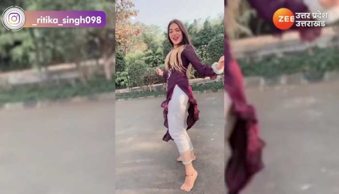 Haryanvi Dhakad Dance: सोशल मीडिया पर देसी छोरी ने ऐसे लचकाई कमर कि उड़ गए होश, देखें धमाकेदार डांस
