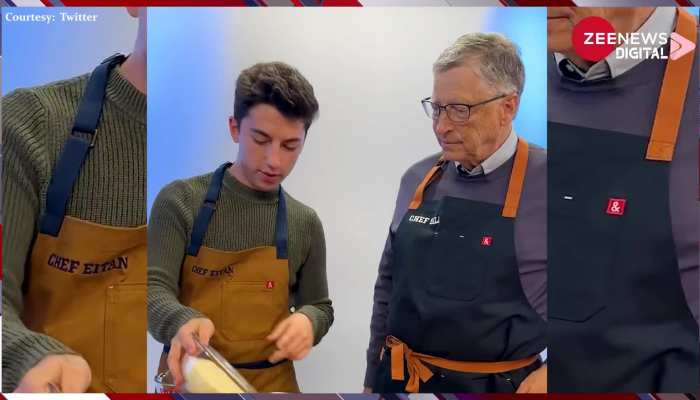 Microsoft फांउडर Bill Gates ने इंडियन स्टाइल में बनाई रोटी, लेकिन रोटी को गोल बनाने में जूझते दिखे अरबपति, देखें वीडियो